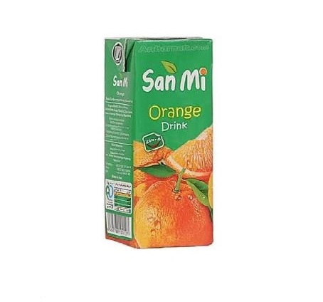 آبمیوه سان می طعم پرتقالی
