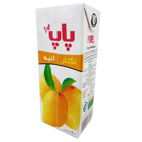 نکتار انبه پاپ آپ 200 سی سی