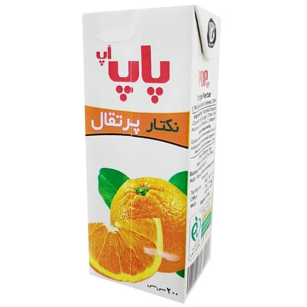 نکتار پرتقال پاپ آپ 200 سی سی