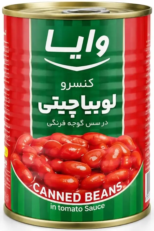 کنسرو لوبیاچیتی وایا